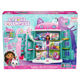 Gabby’s Dollhouse Purrfect Dollhouse with 2 Toy Figures, 8 Furniture Pieces, 3 Accessories, 2 Deliveries and Sounds